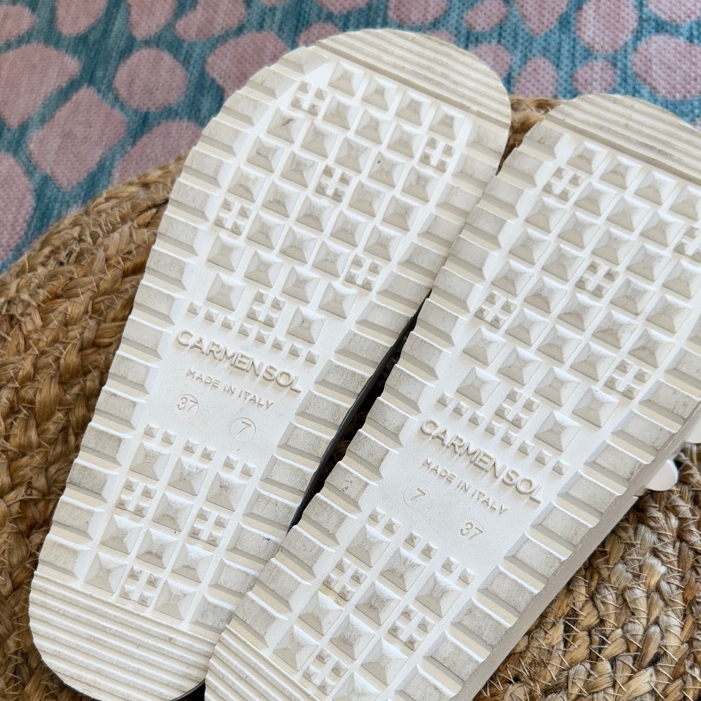 Carmen Sol rubber studded Slide Sandals - Picture 8 of 9